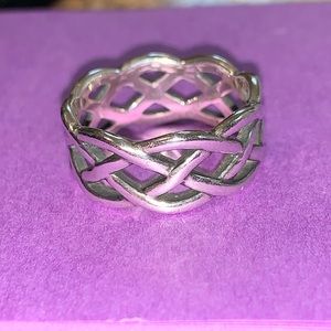 James Avery woven ring